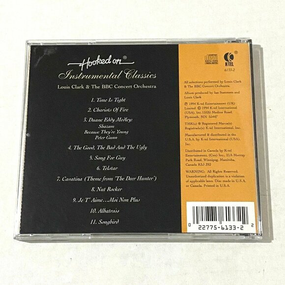 K-Tel Hooked on Themes & Instrumentals 4 CD Box Set - Picture 7 of 10